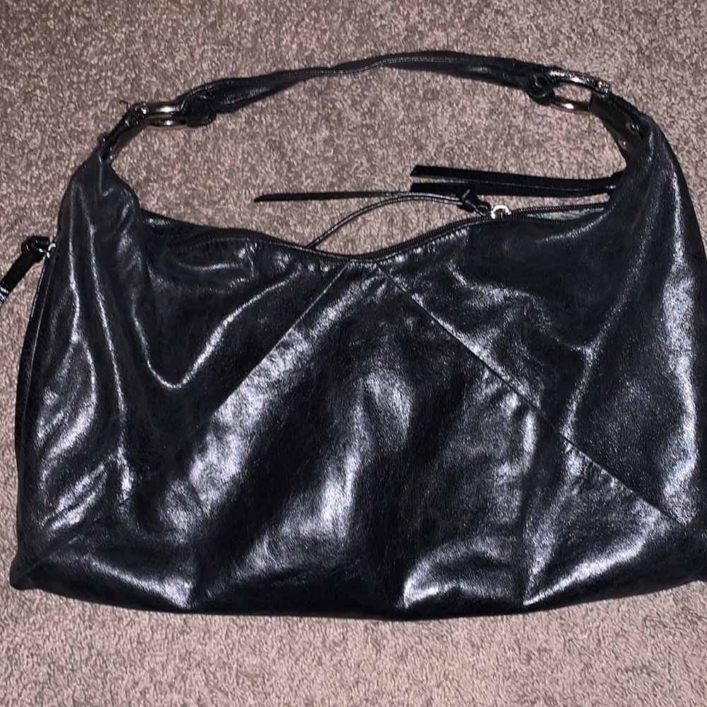 Hobo black shoulder purse